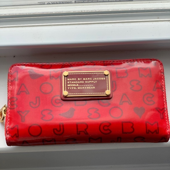 Marc By Marc Jacobs Accessories - Marc Jacobs Red Wallet